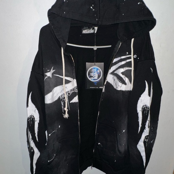 Hellstar Records Studio Zip up hoodie - Picture 5 of 8